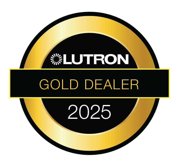 Lutron Gold Dealer 2025 Logo